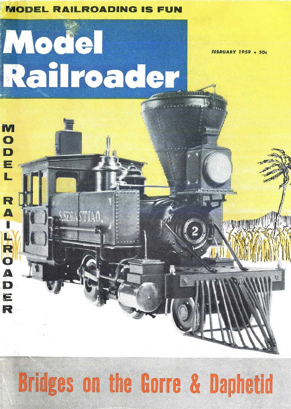 Model Railroader, February 1959