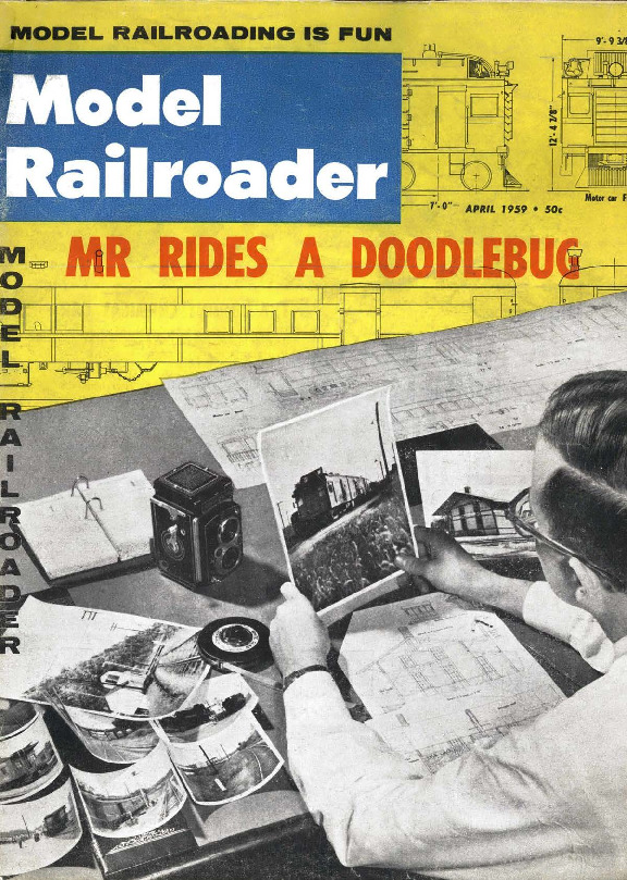 Model Railroader, April 1959