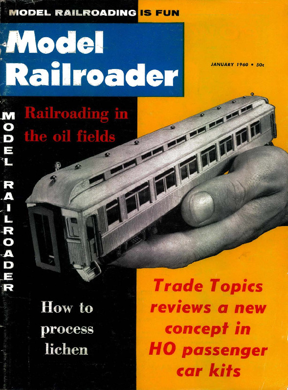 Model Railroader, January 1960