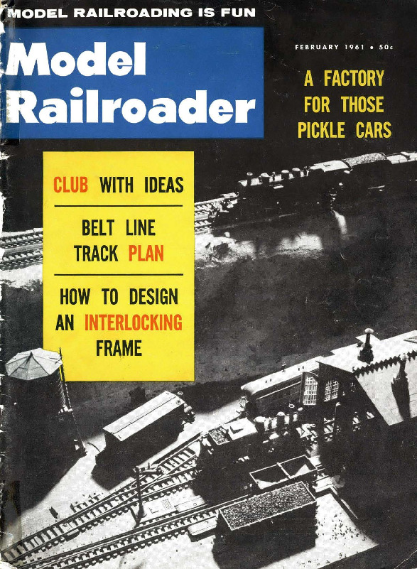 Model Railroader, February 1961