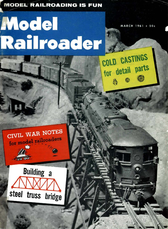Model Railroader, March 1961