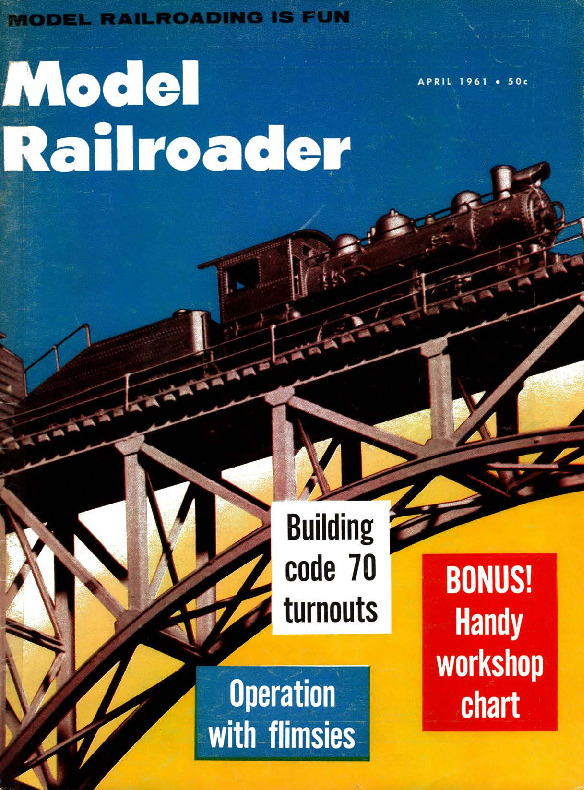 Model Railroader, April 1961