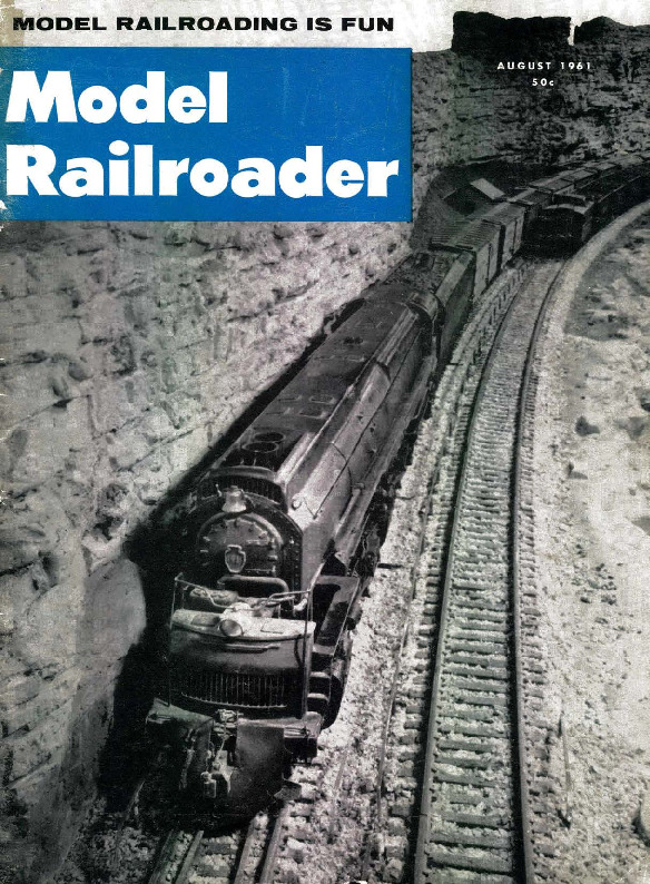 Model Railroader, August 1961