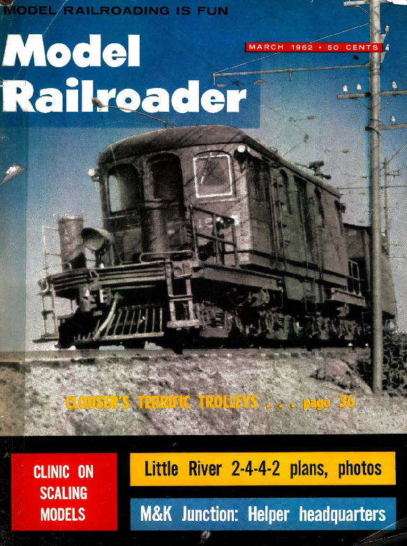 Model Railroader, March 1962