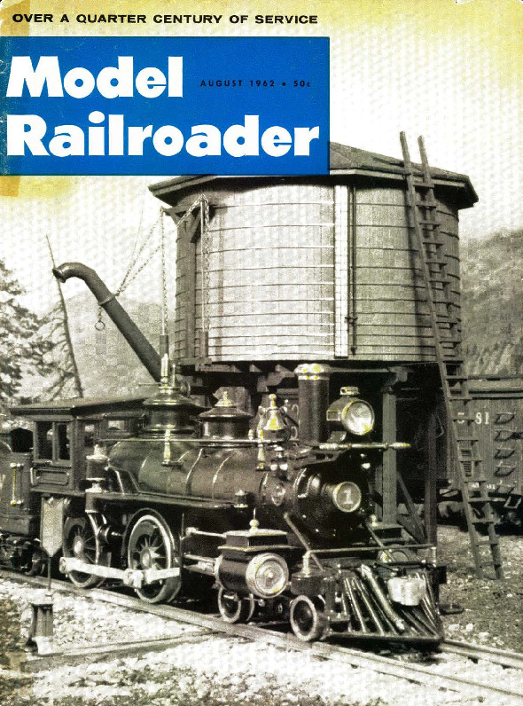 Model Railroader, August 1962