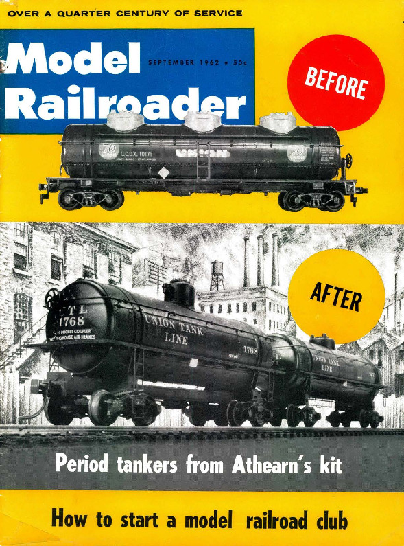 Model Railroader, September 1962