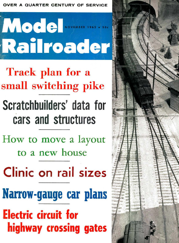 Model Railroader, November 1962