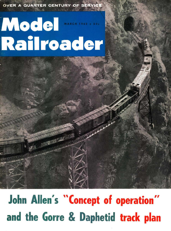 Model Railroader, March 1963