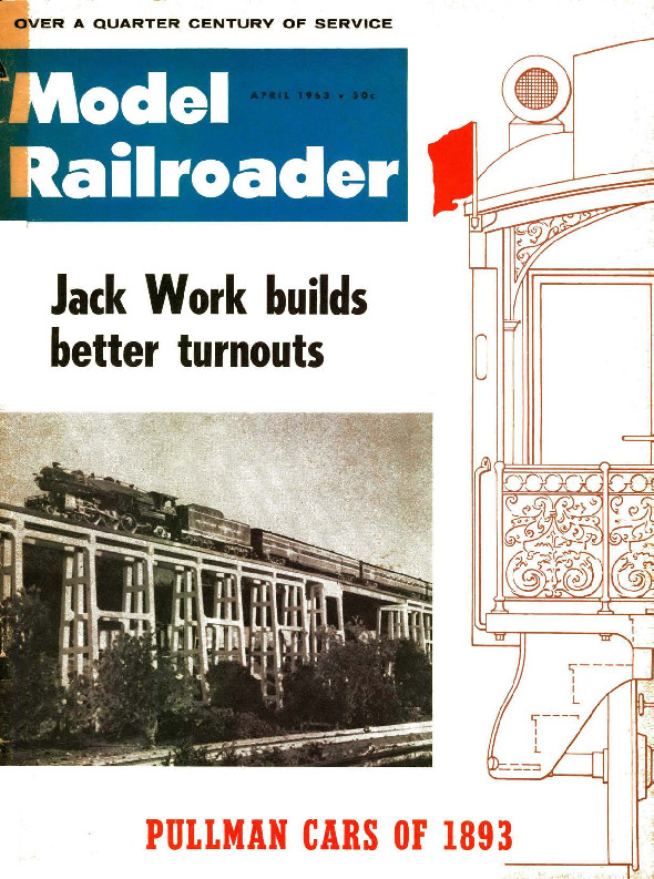 Model Railroader, April 1963