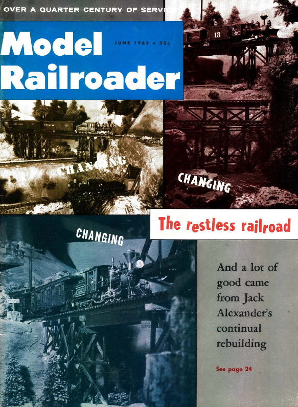 Model Railroader, June 1963
