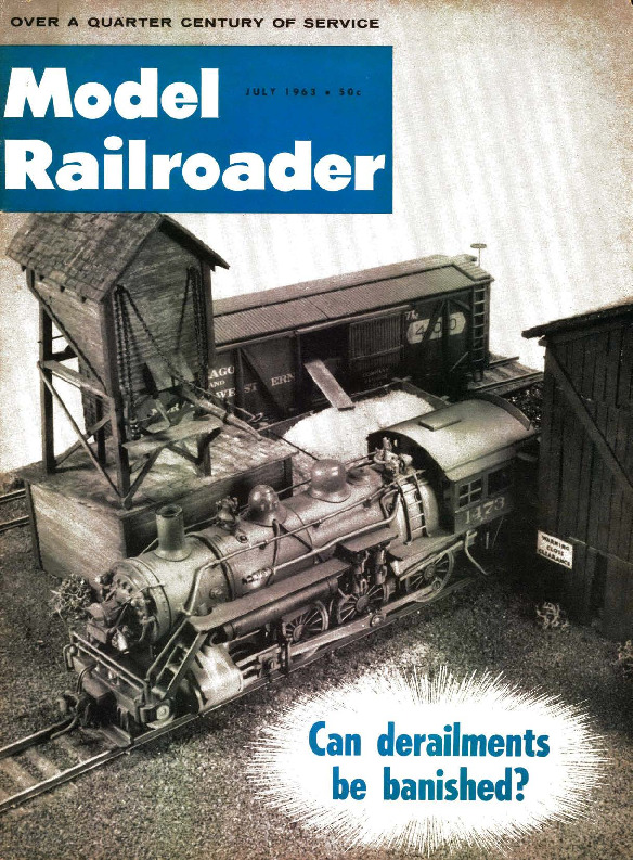 Model Railroader, July 1963