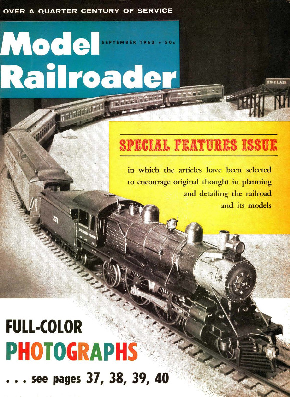 Model Railroader, September 1963
