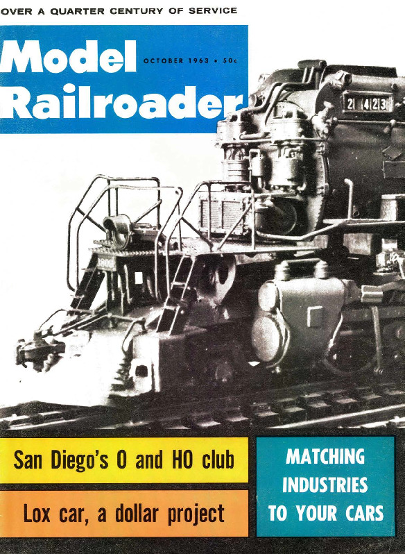 Model Railroader, October 1963