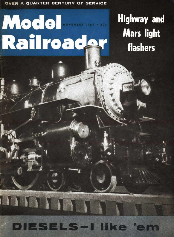 Model Railroader, November 1963