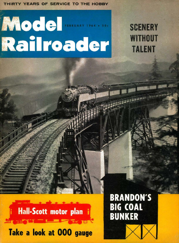 Model Railroader, February 1964