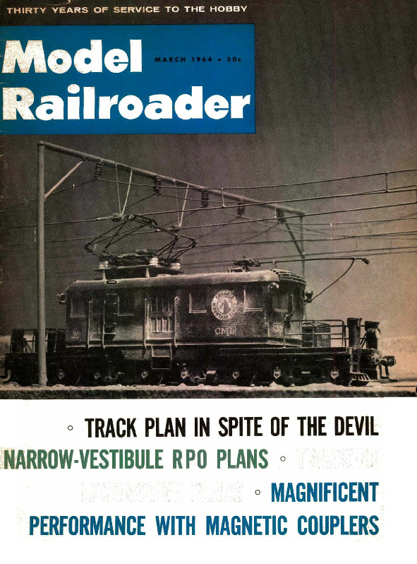 Model Railroader, March 1964