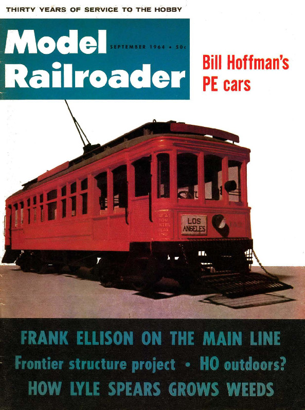 Model Railroader, September 1964