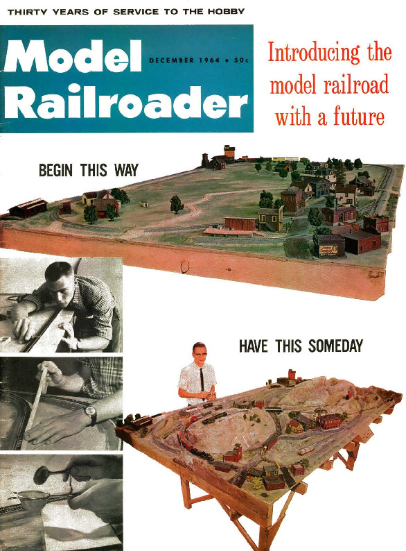 Model Railroader, December 1964