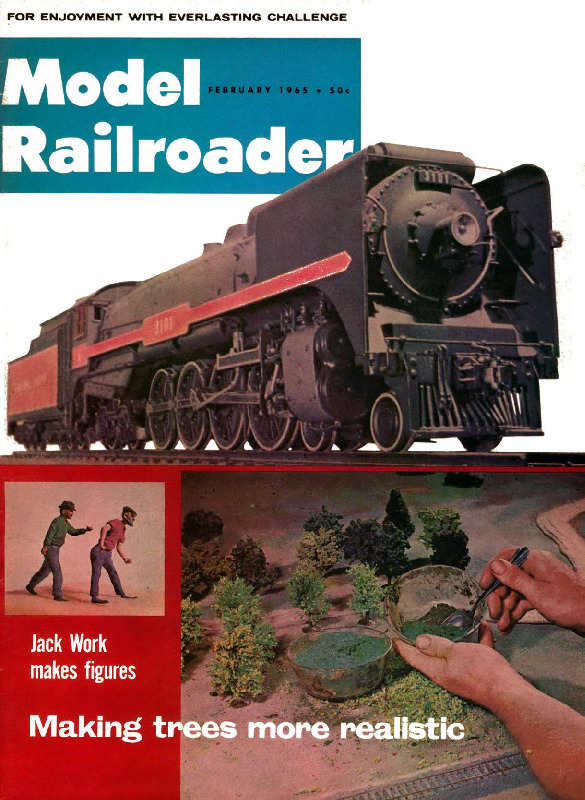 Model Railroader, February 1965
