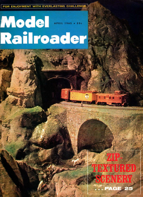 Model Railroader, April 1965