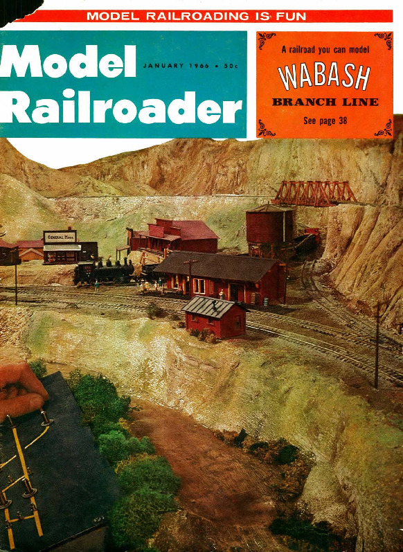 Model Railroader, January 1966