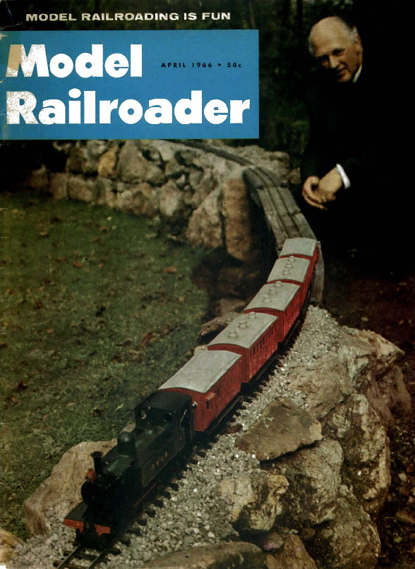 Model Railroader, April 1966