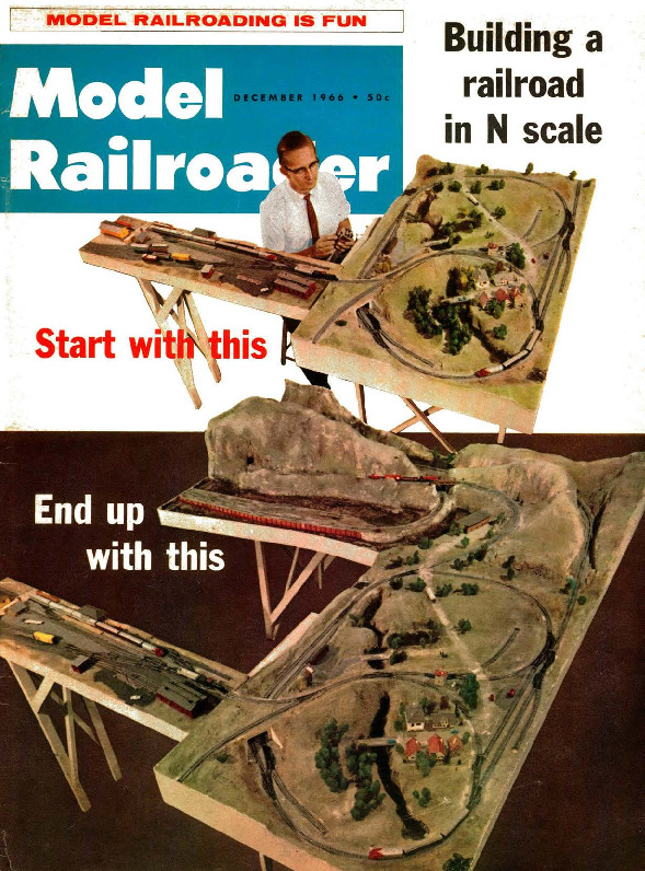 Model Railroader, December 1966