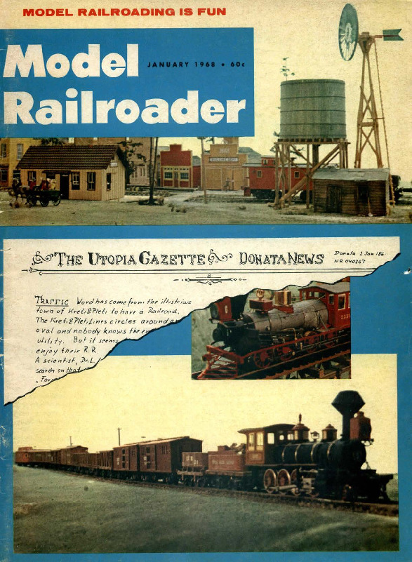 Model Railroader, January 1968