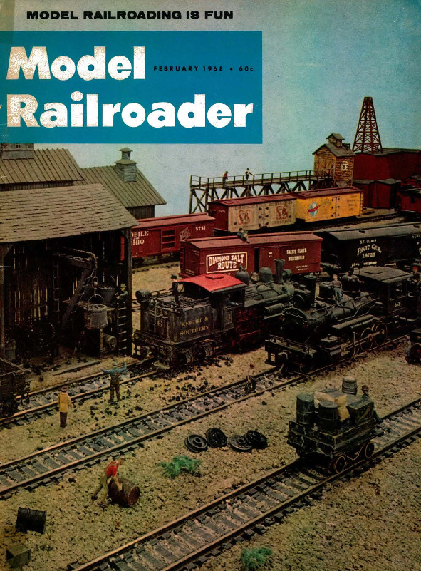 Model Railroader, February 1968