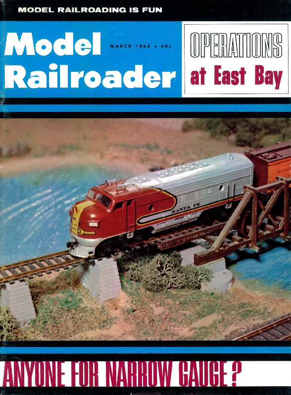 Model Railroader, March 1968