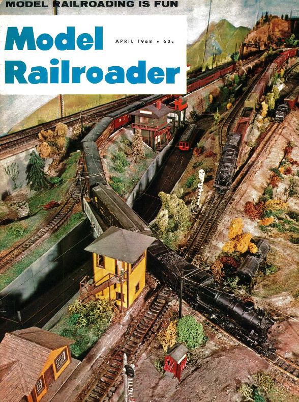 Model Railroader, April 1968