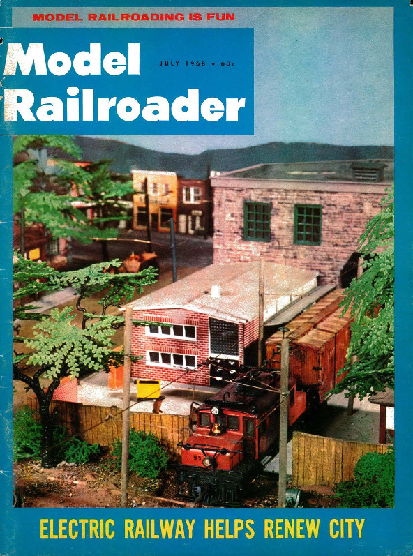 Model Railroader, July 1968
