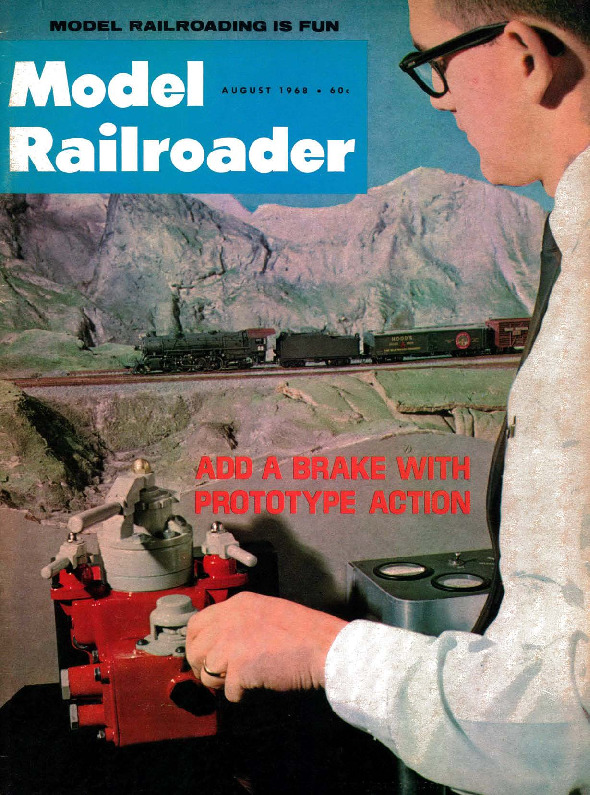 Model Railroader, August 1968