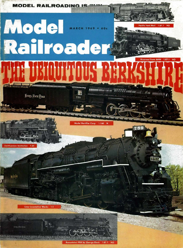 Model Railroader, March 1969