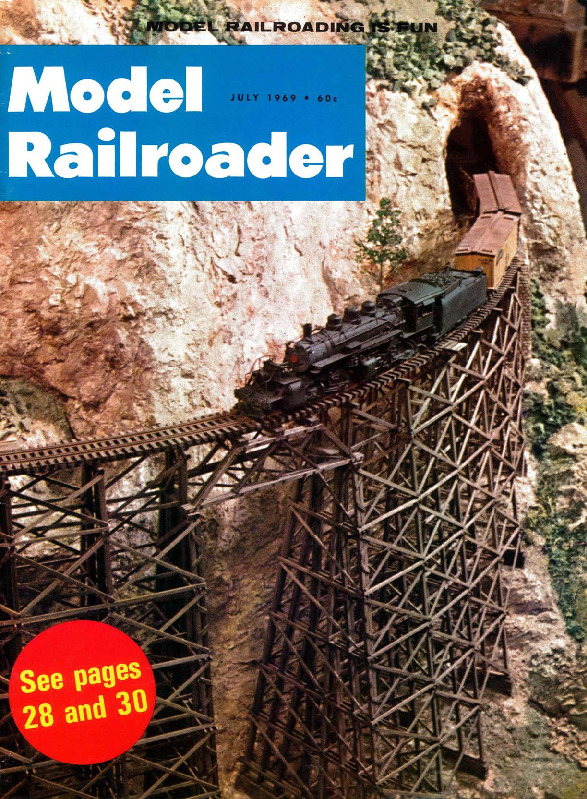 Model Railroader, July 1969