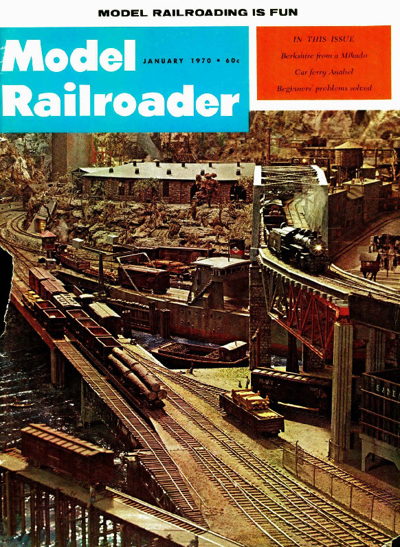 Model Railroader, January 1970