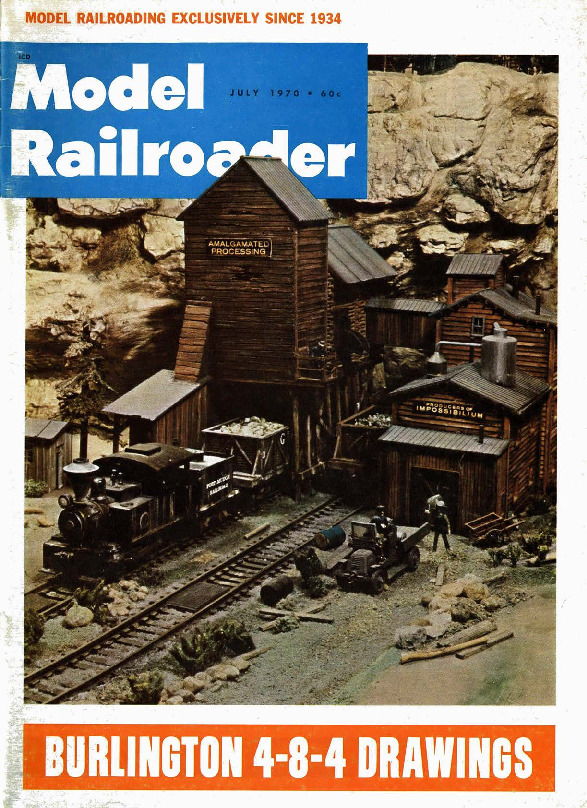Model Railroader, July 1970
