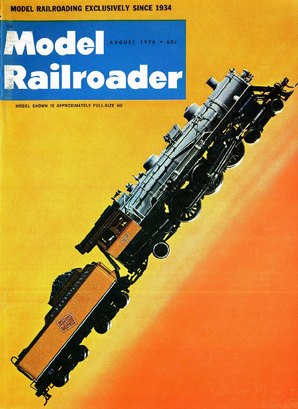 Model Railroader, August 1970