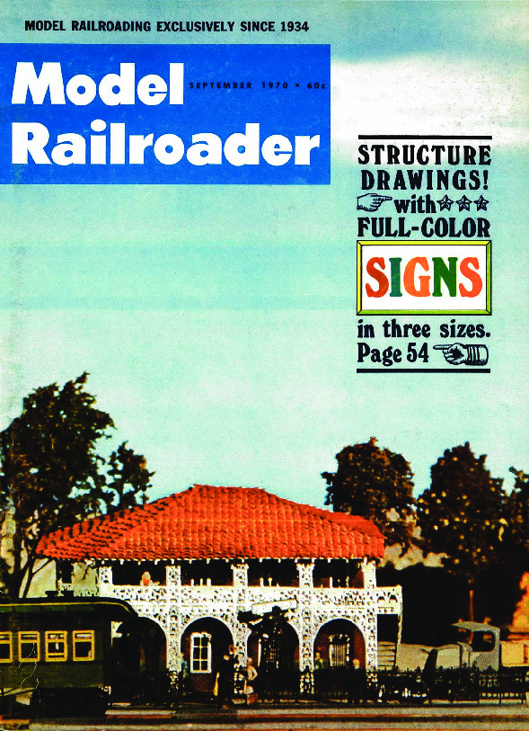 Model Railroader, September 1970