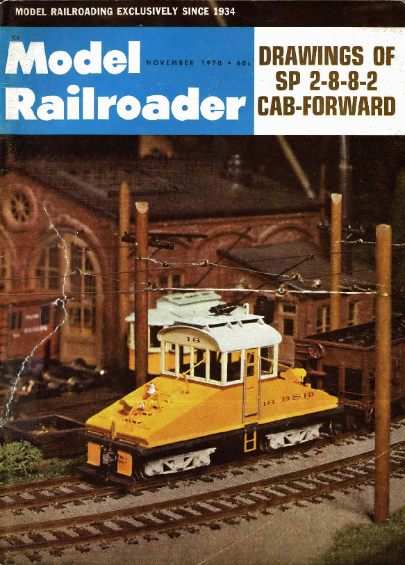 Model Railroader, November 1970