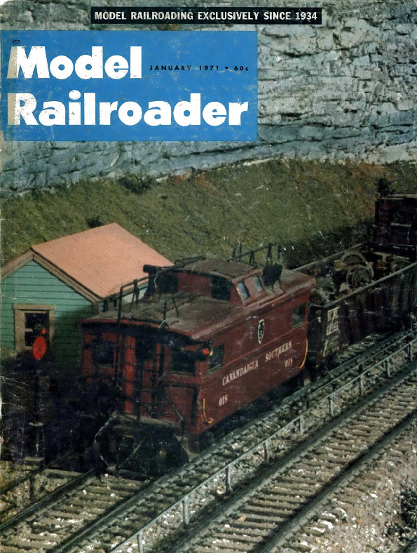 Model Railroader, January 1971