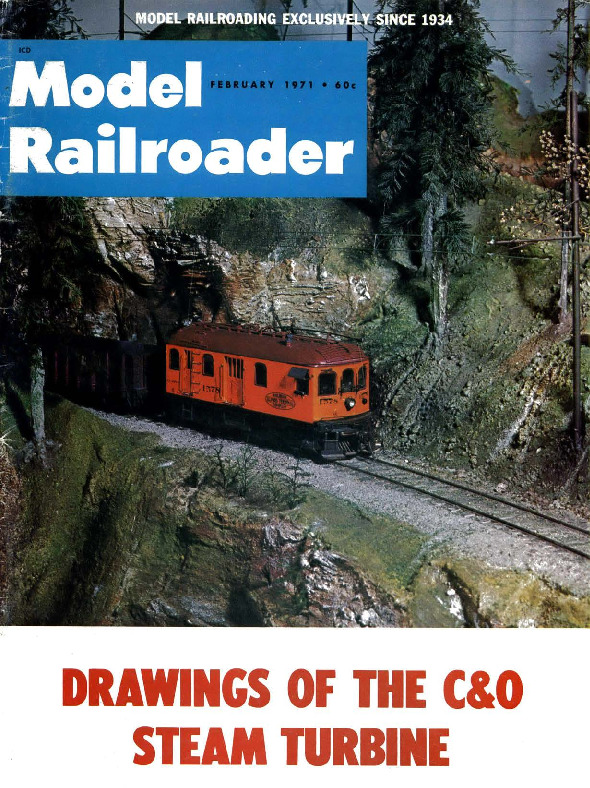 Model Railroader, February 1971