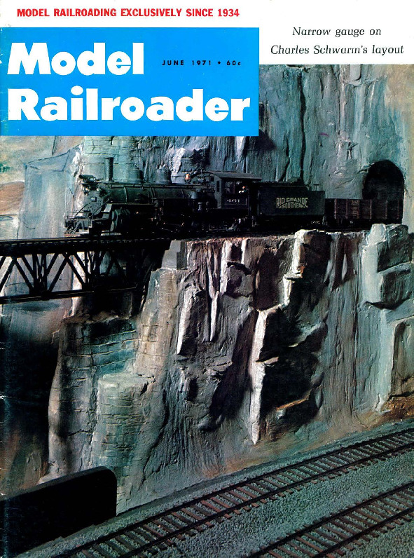 Model Railroader, June 1971
