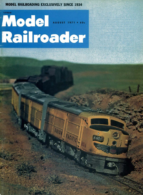 Model Railroader, August 1971