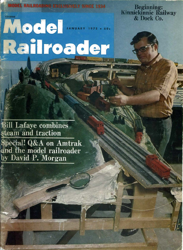 Model Railroader, January 1972
