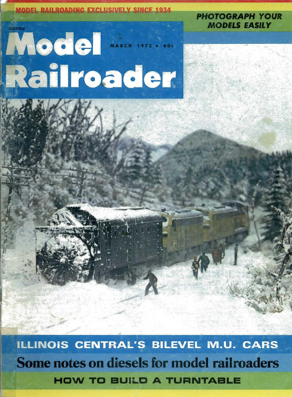 Model Railroader, March 1972