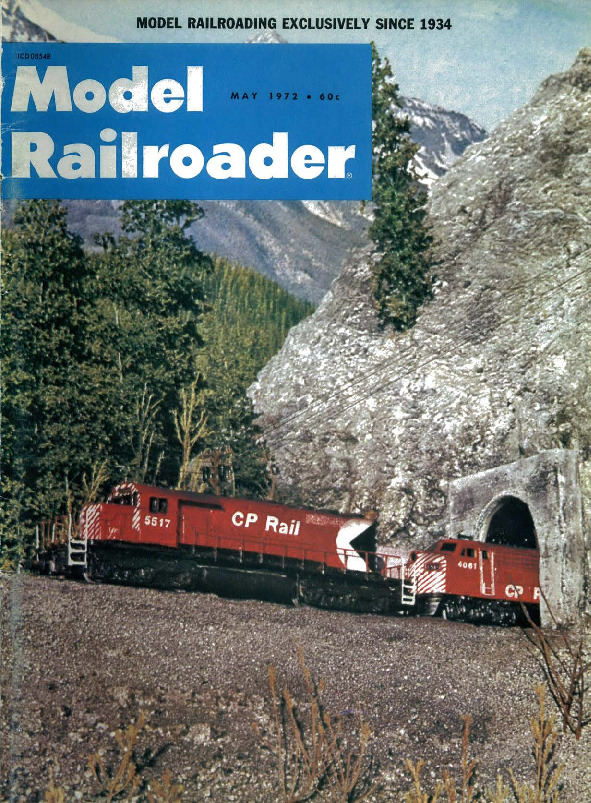 Model Railroader, May 1972