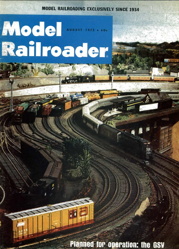 Model Railroader, August 1972