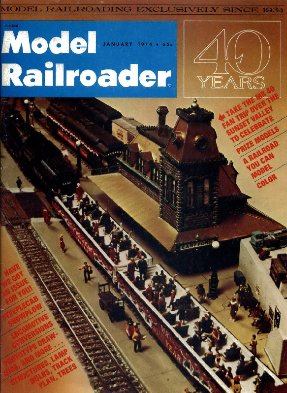 Model Railroader, January 1974