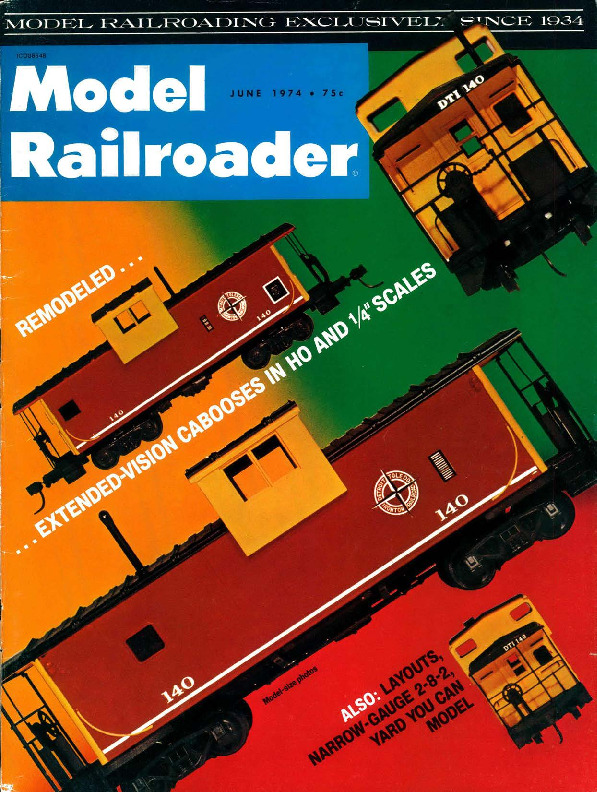 Model Railroader, June 1974